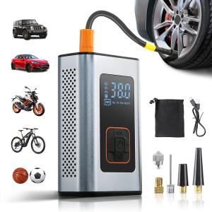 Tire Inflator Portable Air Compressor, 180PSI Smart Cordless Air Compressor