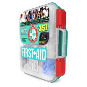NEW 351 pc Emergency First Aid Kit Workplace OSHA ANSI
