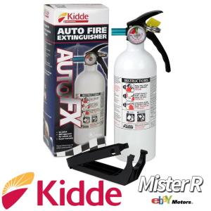 Kidde • Auto Fire Extinguisher • 3lb Dry Chemical • Car/Truck/Boat - WHITE