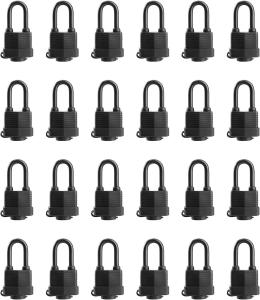 Waterproof Padlocks Keyed Alike for Outdoor Use, Covered Heavy Duty Laminated St