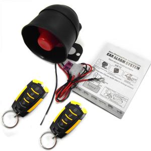 Car Alarm Security System with 2 Remote Vibration Alarm Anti-theft 12V New M1D3
