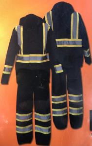 Rain coat with reflective for construction motorcycle bicycle