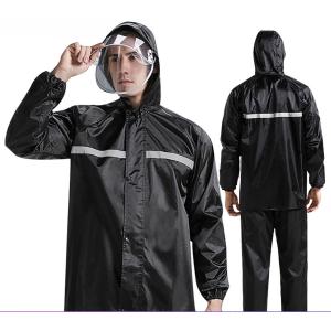 Rain Suit for Men Women Jackets Pant Gear Reflective Waterproof motorcycle hivis