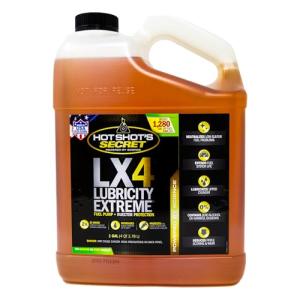 Hot Shot's Secret LX4 Lubricity Extreme 1 Gallon, Fuel Treatment for All Engines, Gasoline & Diesel Additive, Fuel Additive Increases Lubricity, Protects & Extends Fuel System Life
