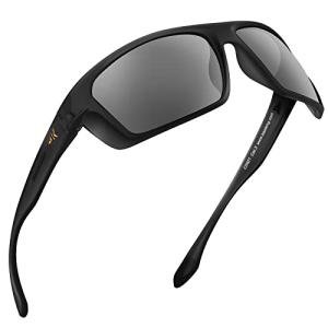 KastKing Huzzah Polarized Sport Sunglasses for Men and Women, Ideal for Driving Fishing Cycling and Running,UV Protection