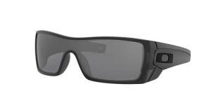 Oakley Men's OO9101 Batwolf Rectangular Sunglasses, Matte Black Ink/Black Iridium Polarized, 27 mm