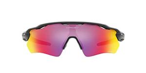 Oakley Men's OO9208 Radar EV Path Rectangular Sunglasses, Scenic Grey/Prizm Road, 38 mm