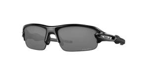 Oakley Youth OJ9008 Flak XXS Square Sunglasses, Polished Black/Prizm Black, 58 mm