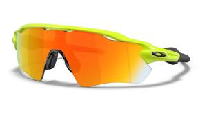 Oakley Radar EV Path Men Sunglasses 9275-07 Yellow Frame / Red Lenses