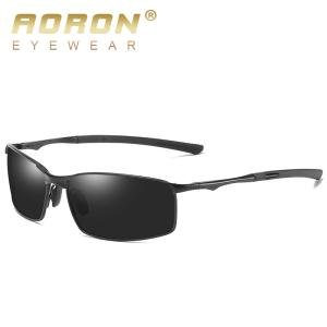 Aluminium Polarized Photochromic Sunglasses Men Driving Sports Chameleon Glasses