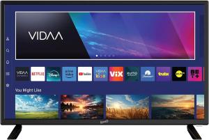 Supersonic SC-2426 TV 24-inch Smart AC/DC LED TV, w DVD Player 1080p, WiFi