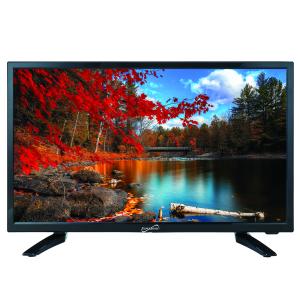 24" Supersonic 12 Volt AC/DC Widescreen LED HDTV with USB & HDMI