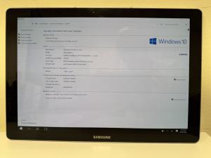 Samsung Galaxy TabPro S SM-W700 128GB, Wi-Fi, 12in - Black, Grade-C Demo units
