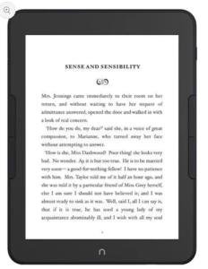Barnes & Noble NOOK GlowLight 4 Plus eReader 7.8-inch 32GB BNRV1300 Waterproof (Renewed), Black