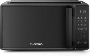 Chefman 0.7 Cu Ft 700W Microwave Oven w/10 Power Levels 6 Presets Countertop