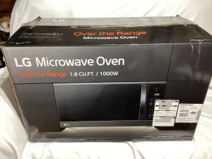 LG 1.8 Cu Ft. Over-the-Range Smart Microwave MVEM1825F FREE LOCAL DELIVERY