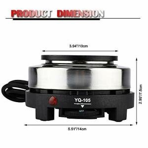 Portable 110V 500W Electric Mini Stove Hot Plate Multifunction Home Heater DIY