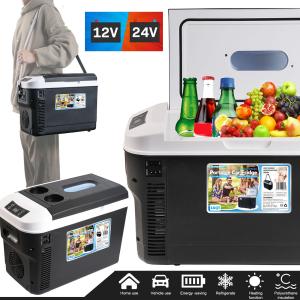 Portable Electric Cooler Warmer Truck Car Fridge Refrigerator Camp Mini Freezer