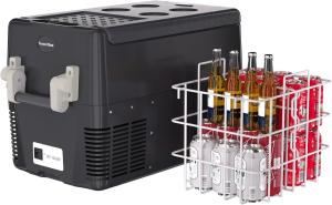 Electric Cooler for Vehicle 12V/24V Refrigerator Car Fridge Portable Freezer