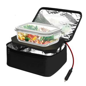 Portable Mini Microwave 12V/24V Heated Electric Lunch Box Food Warmer for Car