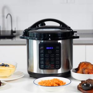 Instant Cooker Multi-Functional Electric Pressure Cooker 8QT 12-in-1 Rice Cooker