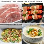 24V Car Portable Oven Food Warmer Electric Heated Lunch Box for Slow Cooker Blue