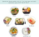 24V Car Portable Oven Food Warmer Electric Heated Lunch Box for Slow Cooker Blue