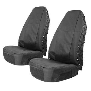 Waterproof High Back Seat Covers with Pockets