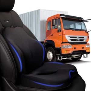Memory Foam Truck Seat Cushions & Back Support