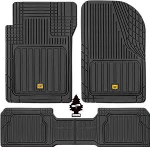 3PC Heavy Duty Rubber Floor Mats for Chevy