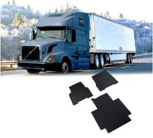 Black Floor Mats for VNL & VT Series - 3 Pcs