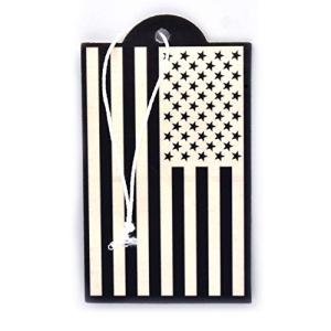Inverted Black and White American Flag Air Fresheners