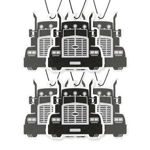 Semi Truck Essential Oil Air Fresheners (6 Pack)