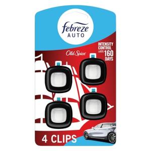 Febreze Car Air Freshener Vent Clip - Old Spice