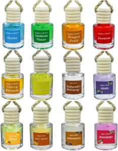 12-Pack Car Air Fresheners with Lasting Fragrance