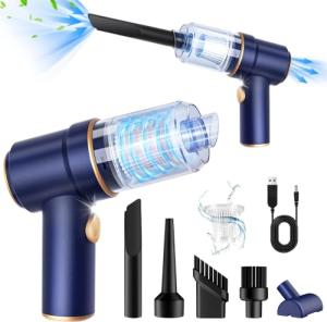 KMM Powerful Handheld Car Vacuum with LED Light
