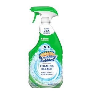 Foaming Bleach Bathroom Cleaner Spray, 32oz