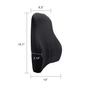Lumbar Support Pillow for Office Chair Car Lumbar Pillow Pain Relief Memory Foam