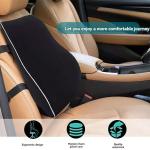 Memory Foam Lumbar Support Cushion for Home Office Car Seat Back Chair Pillow US