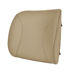 MT Lumbar Cushion Support Pillow Memory Foam Car Seat Home Office Chair Beige