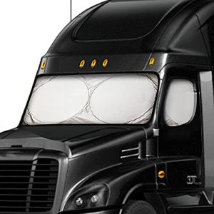 EcoNour Semi Truck Sunshade for Windshield and Side Windows, UV Protective Sunshade for Windshield, Maximum Coverage to Block UV/Sun Heat Rays, Best for Semi, Commercial & Big Rig Truck