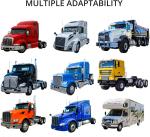 Semi-Truck Sun Shade for Windshield and Side Windows Semi Commercial Truck RV