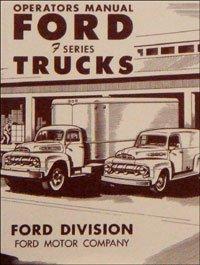 1951 Ford Truck Owners Manual 51 (with Decal)