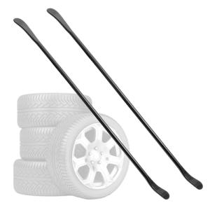 Olaismln 2 Pcs tire mounting Tools, Semi Tire Changing Tools. Heavy Duty tire Iron for tire Tools for Changing Tires. 39 Inch x 4/5 Inch, Black