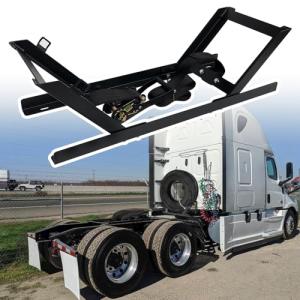 GOORIDA Durable Semi-Truck Spare Tire Rack. Versatile Carrier, Easy-to-Use Mount, & Secure Holder for Reliable On-The-Road Preparedness