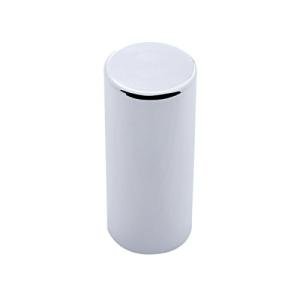 United Pacific 10034B 33mm x 4 1/4” Chrome Plastic Tall Cylinder Nut Cover, 33mm Thread-On Lug Nut, Semi Truck Accessories – ONE Nut Cover