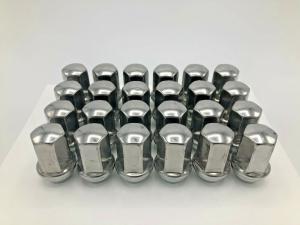 24 Chevy Silverado Suburban Tahoe Avalanche Factory OEM Chrome 14x1.5 Lug Nuts