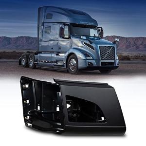 TORQUE Right Corner Bumper (with Fog Light Hole) Replacement for 2018+ Volvo VNL Semi Trucks Passenger Right Side RHD (TR456-R)