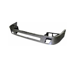 Mytee Products Aluminum Clad Bumper w/Vent Holes & Fog Light Cutout Compatible with VN 2004 & VNL 2003-2024 - Heavy Duty Bumper Cover for Semi Trucks - Replaces MM0960SSC, 21718506