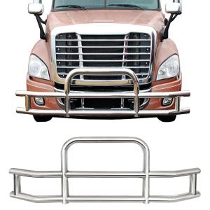 Deer Guard for Freightliner Cascadia 2008-2022 Guard Semi Truck Bumper Brackets